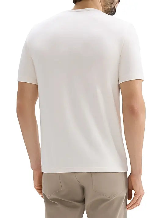 Theory Men's Essential Anemone Tee Eggshell Size S