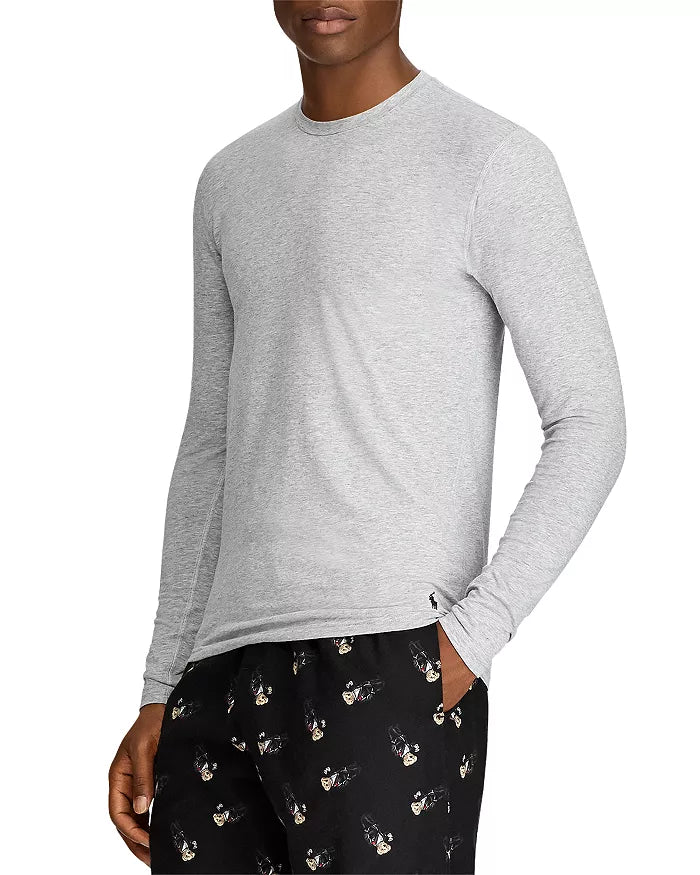 Polo Ralph Lauren Men's Long John Crewneck T-Shirt Color Andover Heather Size S