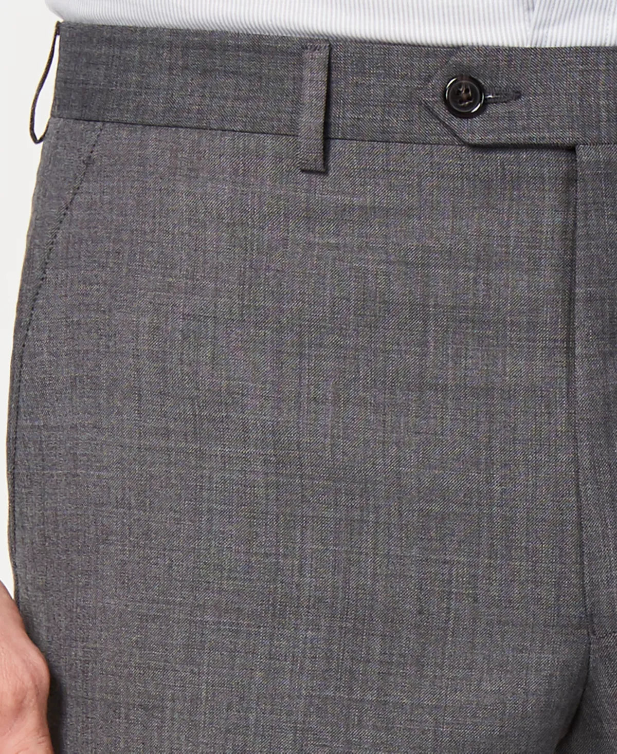 Lauren Ralph Lauren Men's Wool-Blend Classic-Fit UltraFlex Suit Pants Color Gray W38xL30