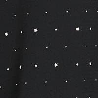 DKNY Starry Ruched Tie-Front Dress Color Black/Cream Size 12