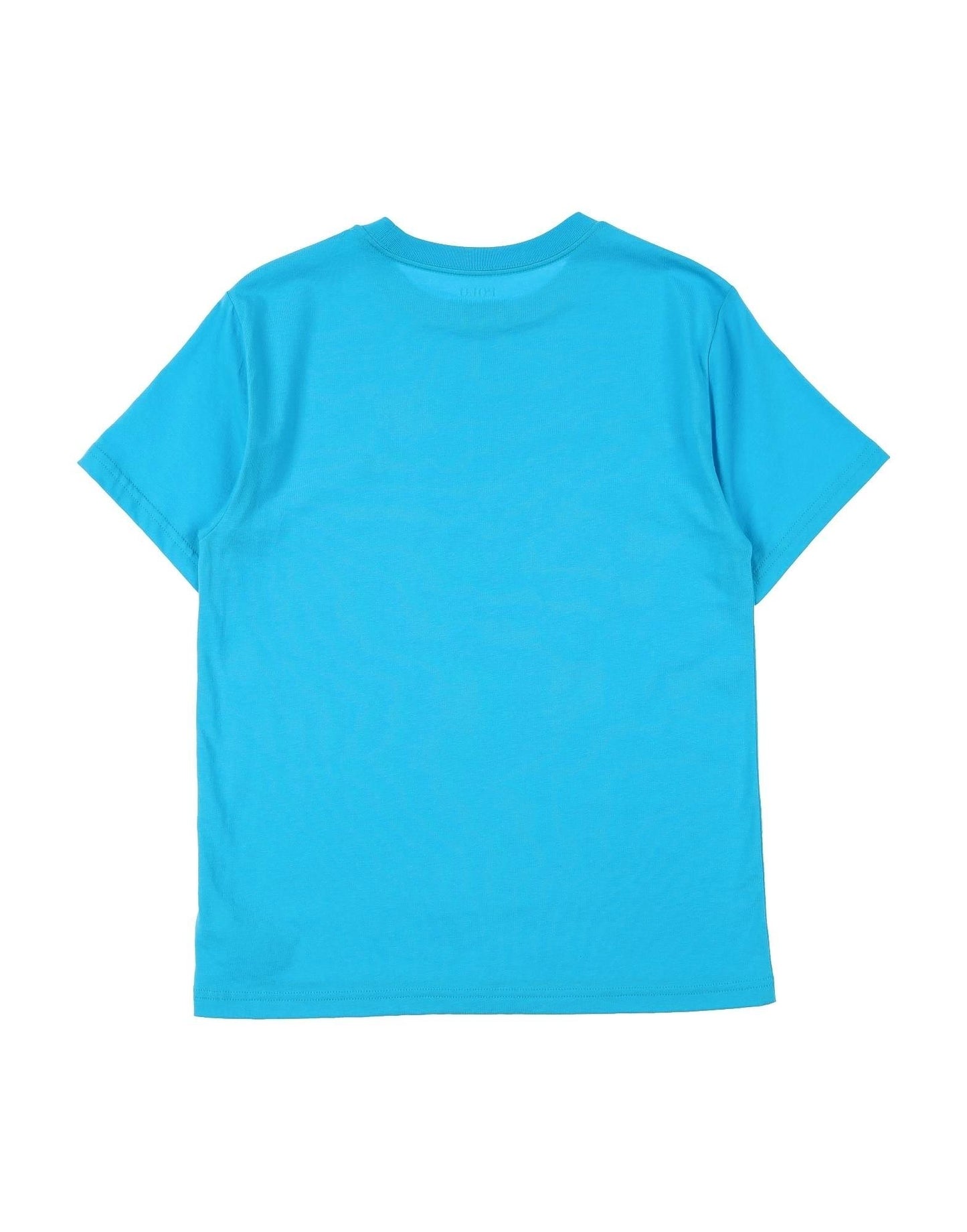 Polo Ralph Lauren Big Boys Jersey Crewneck T-shirt Color Vacation Blue Size L (14-16)