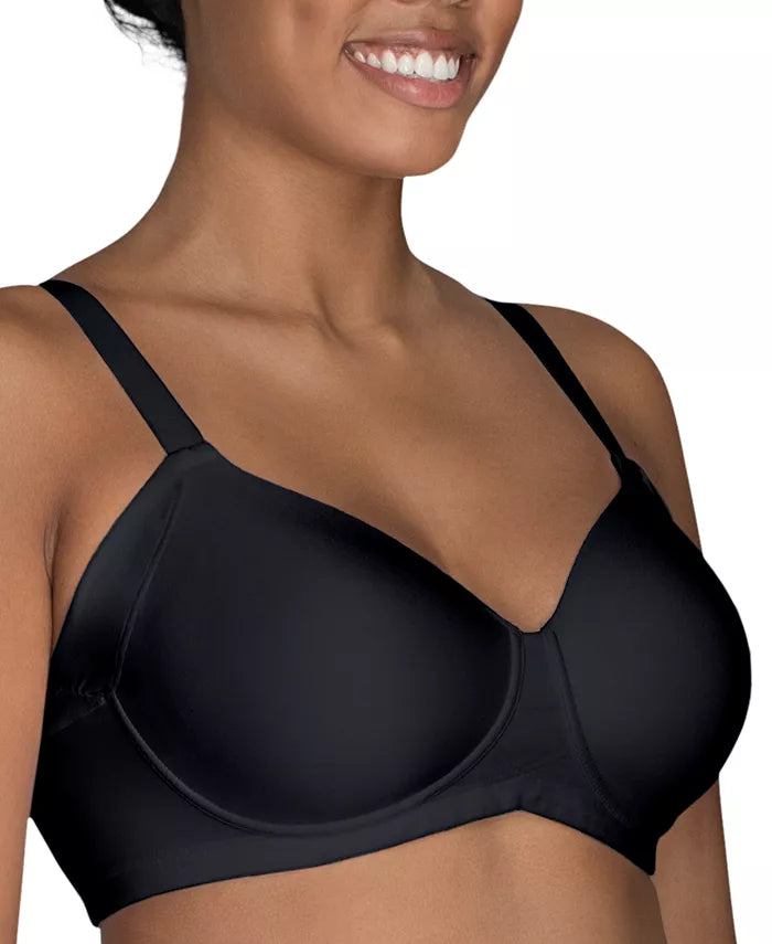 Vanity Fair Beauty Back® Full Figure Wirefree Smoother Bra Midnight Black Size 40D