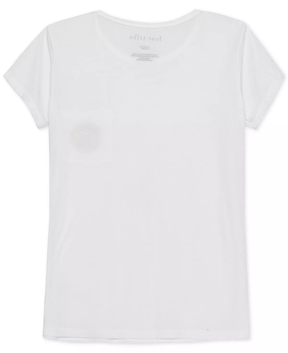 Love Tribe Juniors Sunflower Graphic T-Shirt Color White Size L