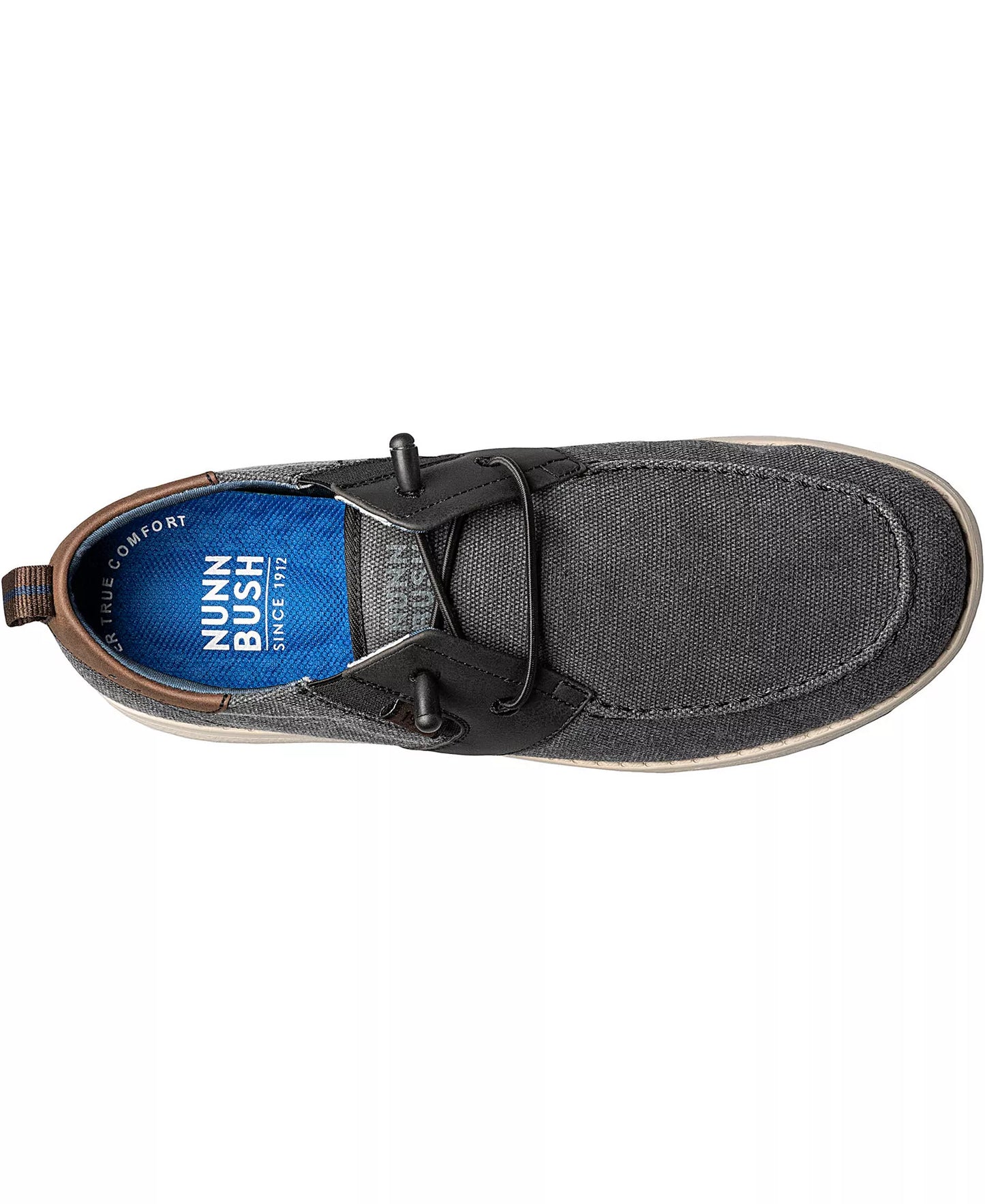Nunn Bush Men's Brewski Moc Toe Shoes Black Size 14