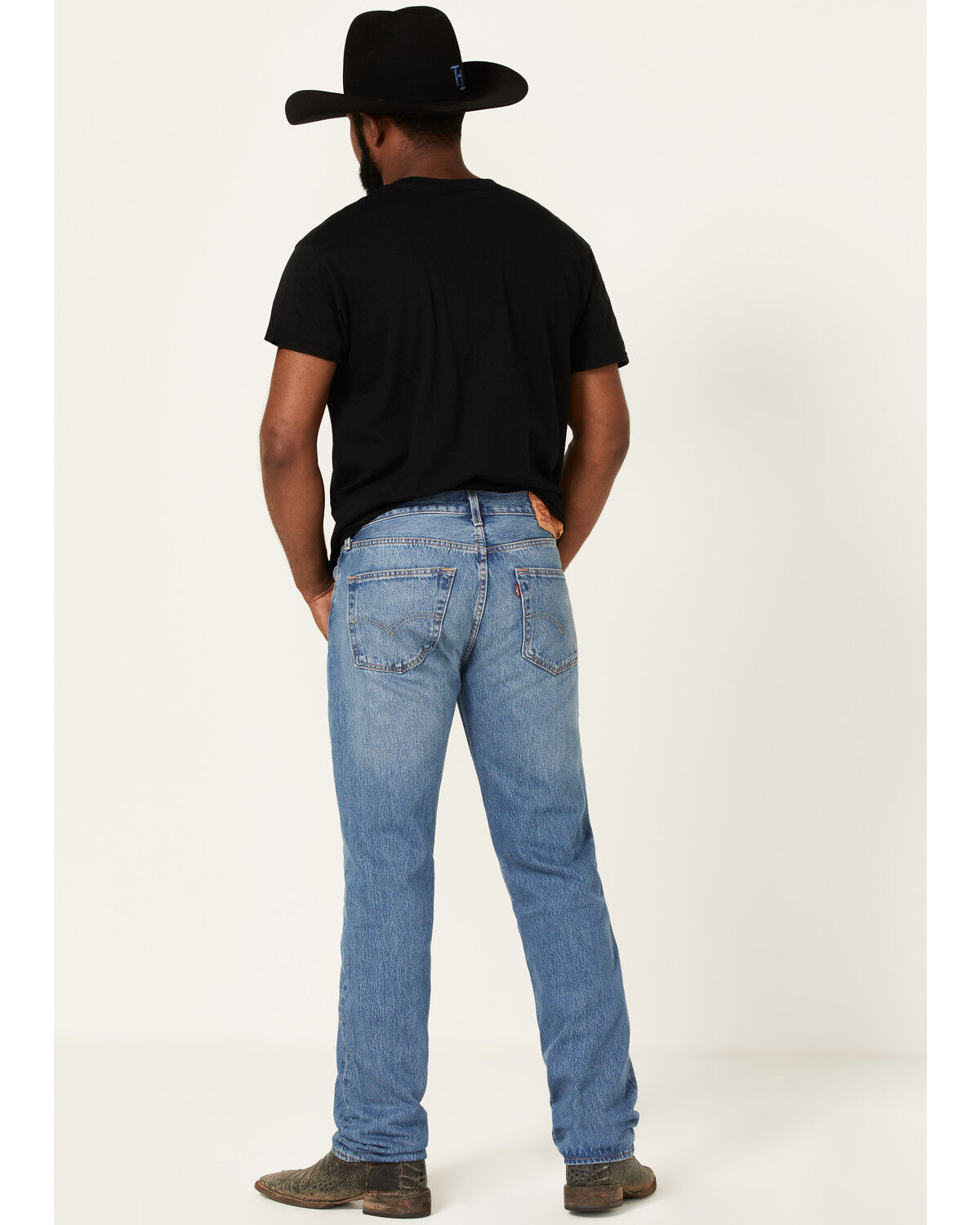 Levi's Men's 501 On My Radio Original-Fit Jeans Medium Wash W34xL34