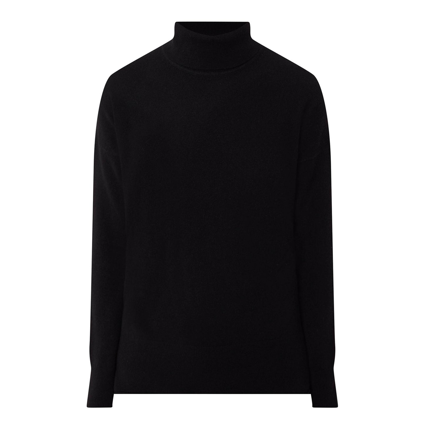 Theory Women's Karenia Turtleneck Cashmere Sweater Color Black Size S