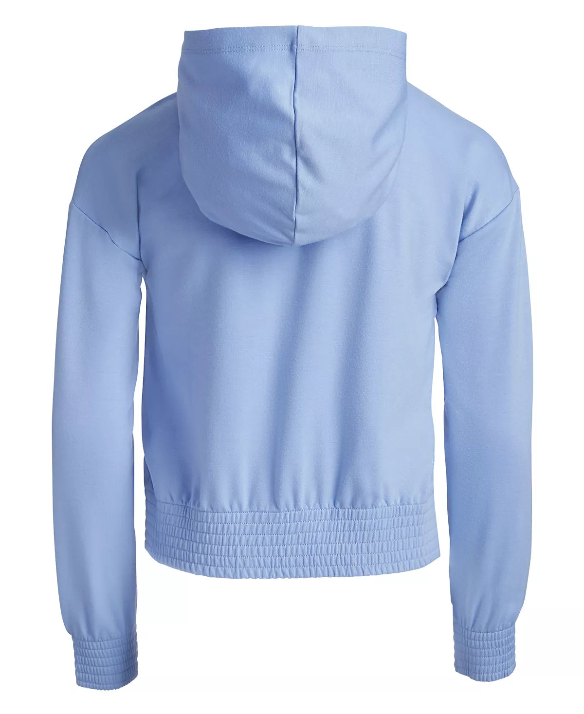 ID Ideology Big Girls Shirred Hoodie Color Jet Ski Size XL (16)