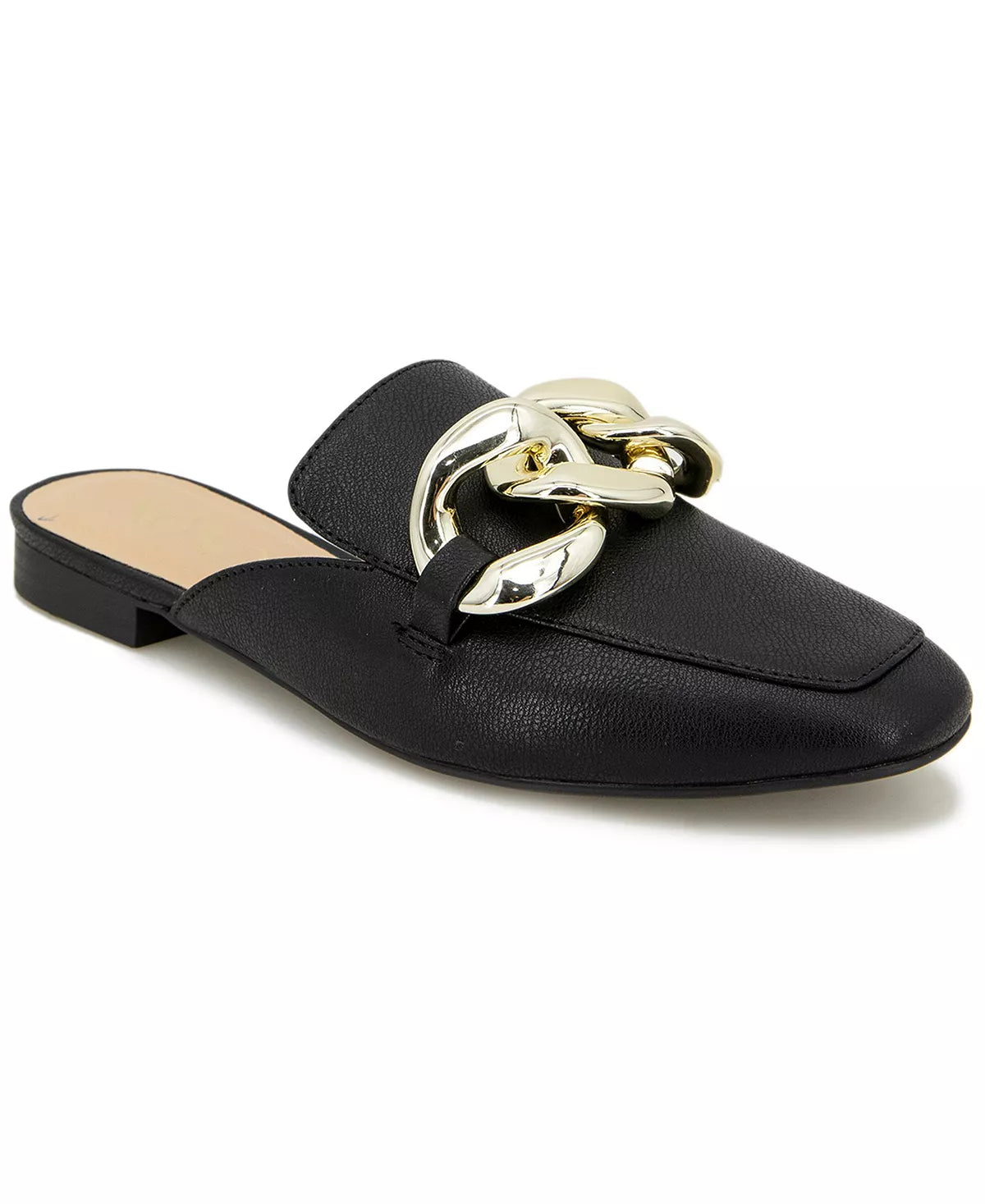 XOXO Women's Franceen Flat Mules Color Black Size 5M