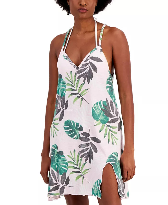 Miken Juniors Printed Cover-Up Dress Color Fairy TaleLush Meadow Size S