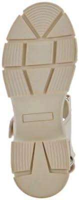 Aqua College Women's Hux Waterproof Open Toe Platform Sandals Color Bone Size 11M