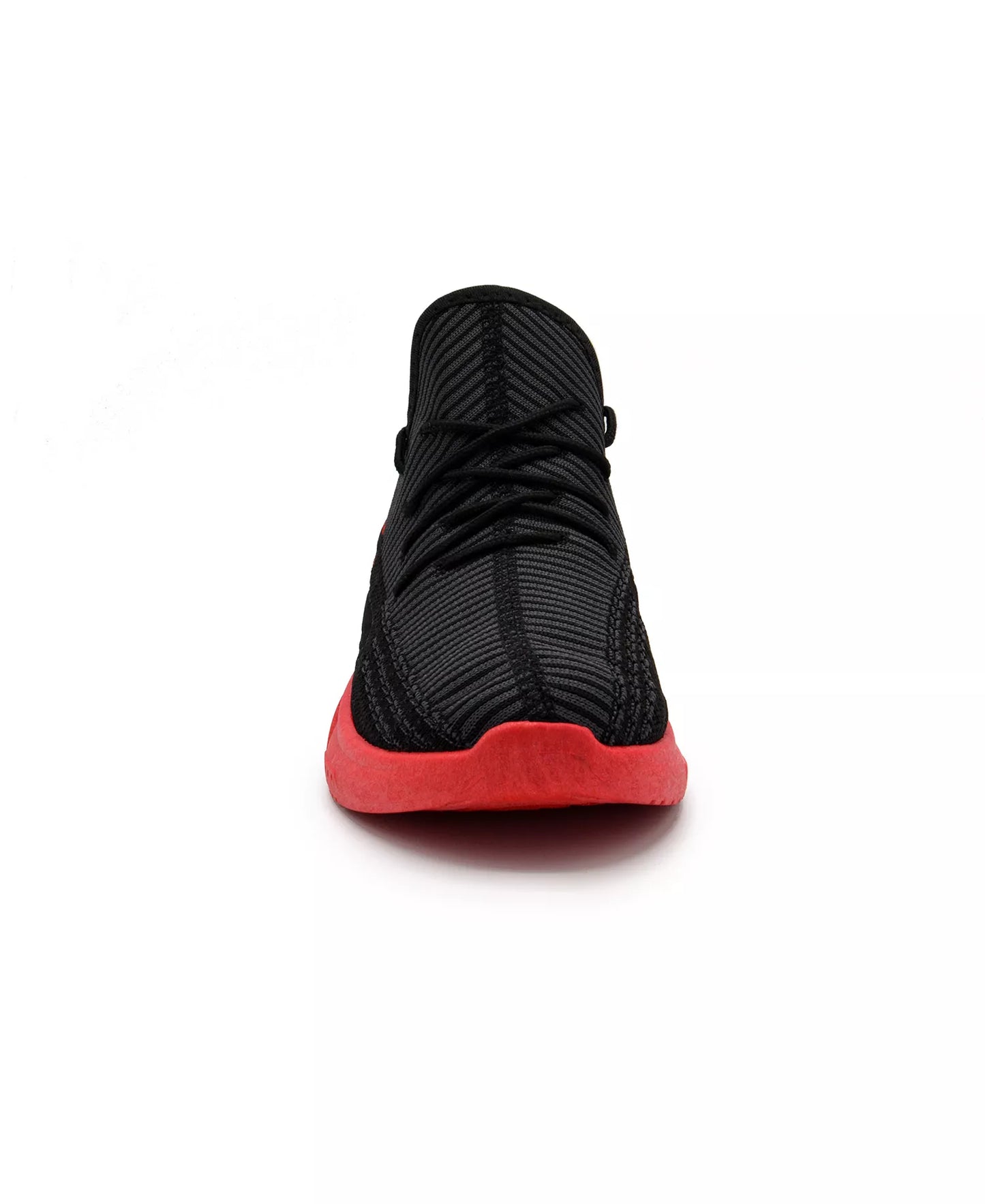 Akademiks Men's Fit 2.0 Knit Jogger Sneakers Black/Red Size 9