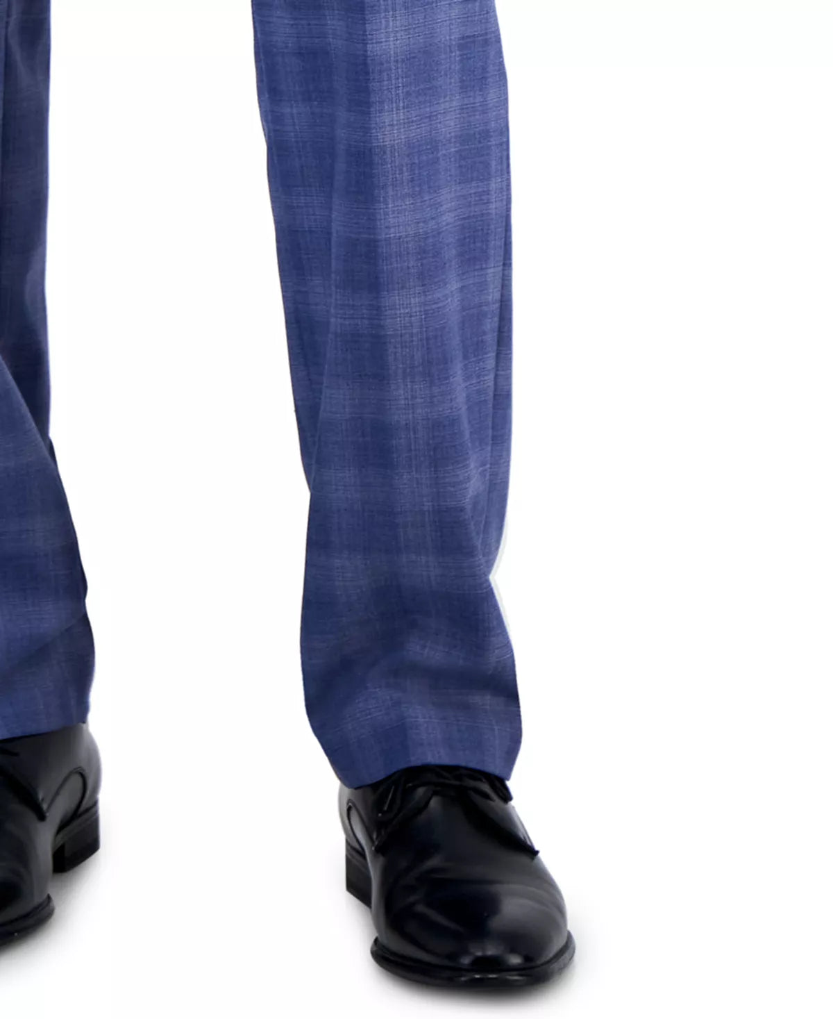 Lauren Ralph Lauren Men's Classic-Fit UltraFlex Stretch Suit Pants Color Blue Plaid W38xL30