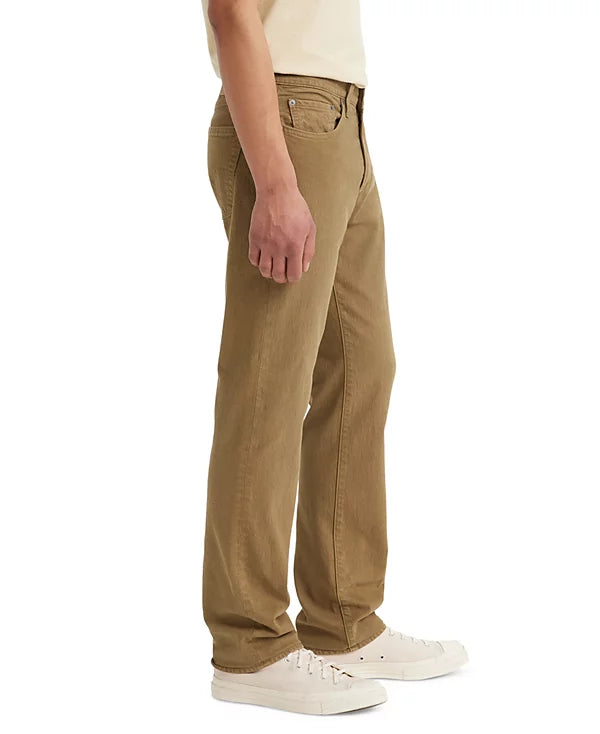 Levi's Men's 514 Straight-Fit Soft Twill Jeans British Khaki W40xL32
