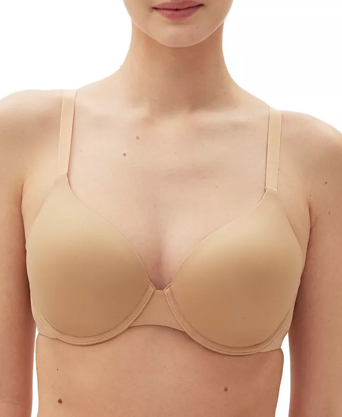 GAP Womens Everyday Essentials T-Shirt Bra Pale Warm Pink Size 32D