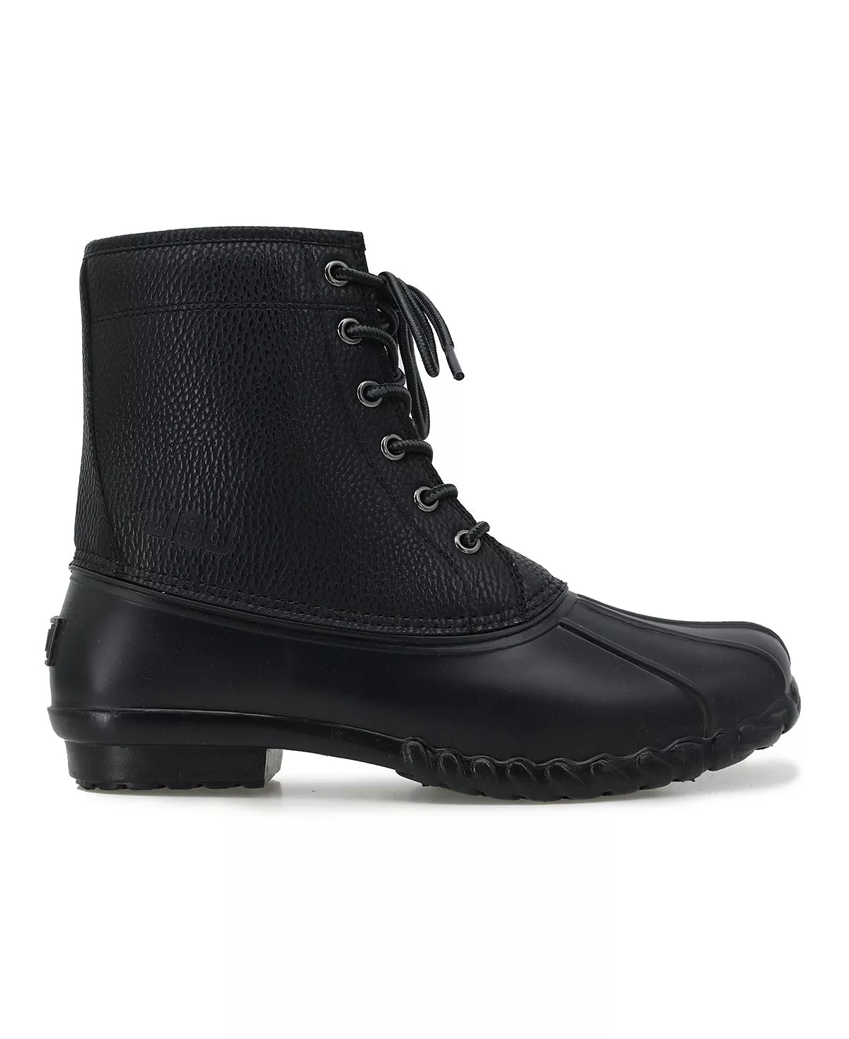 JBU by Jambu Men's Maine Waterproof Round Toe Lace-Up Duck Boot Color Black Size 11