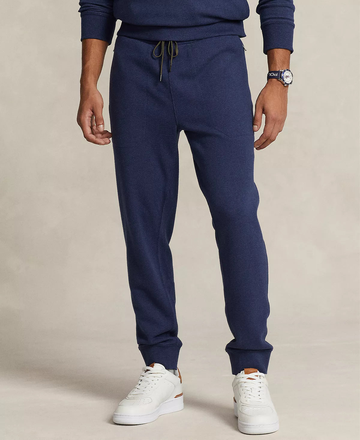 Polo Ralph Lauren Men's Terry Jogger Pants Color Spring Navy Heather Size S