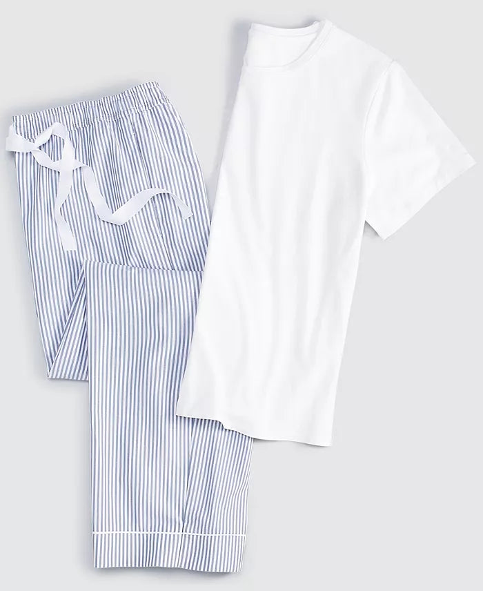 State of Day Women's Cotton Blend Short-Sleeve Sleep Tee Color Bright White Size L