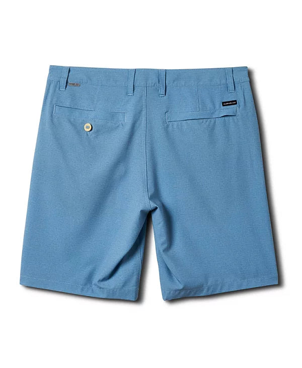 Quiksilver Men's Union Heather Amphibian 20 Hybrid Shorts Heather Niagara Size 31
