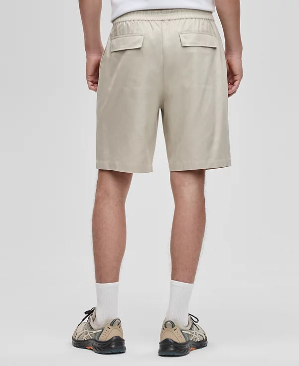 Mode of One Men's Multi-Pocket Shorts Dark Ecru Size XL