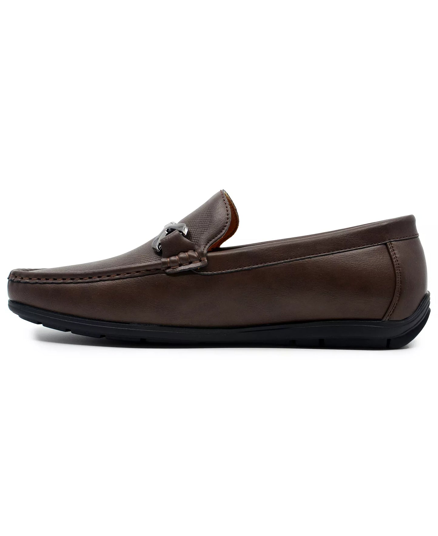 Akademiks Men's Ogden Slip-On Comfort Loafers Brown Size 11
