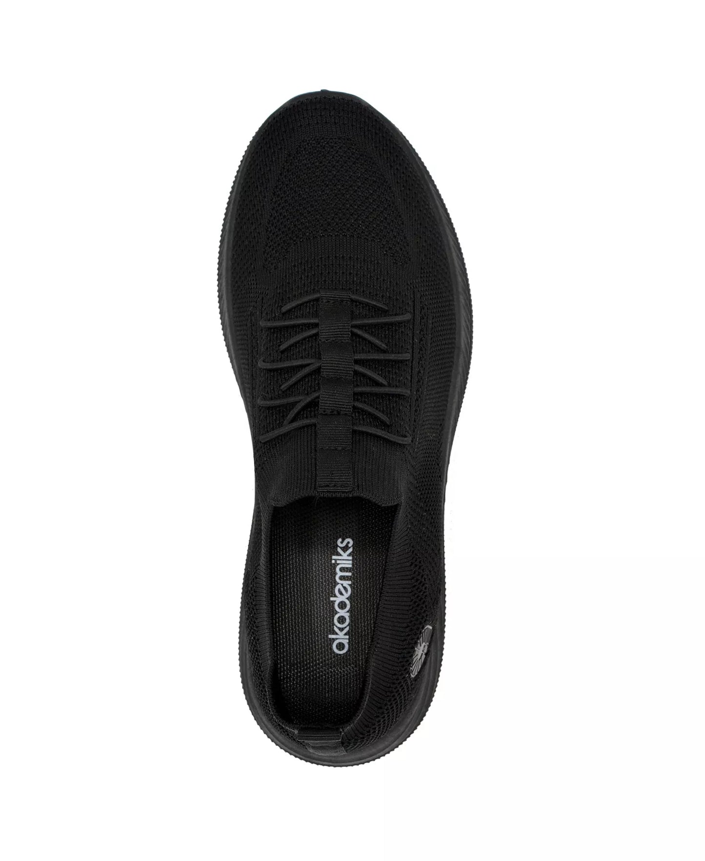 Akademiks Men's Flux Slip On Sneakers Black Size 9