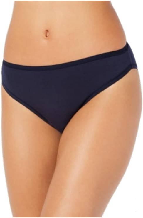 Charter Club Women's Mix-and-Match Thong Panties Color Navy Nautical Size M