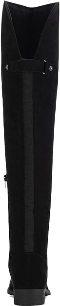 Sun + Stone Women's Allicce Wide-Calf Over-The-Knee Boots Color Black Micro Size 8M