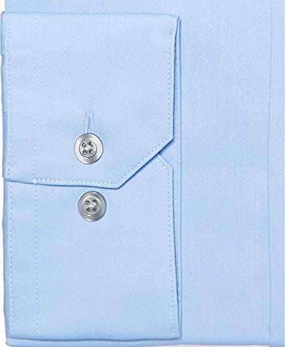 Alfani Men's AlfaTech Slim-Fit Performance Solid Dress Shirt Color Light Blue Size 16/16.5 32/33