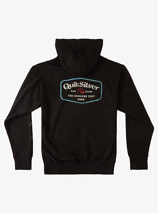 Quiksilver Men's Into The Clouds Hoodie Color Black Size S