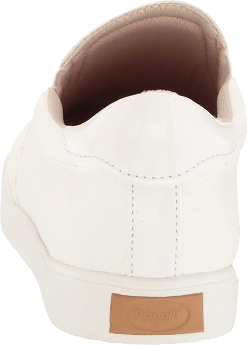 Dr. Scholl's Women's Madison Sneakers Color White Faux Leather Size 8.5W