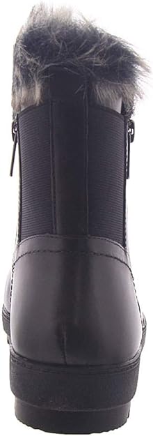 Easy Spirit Women's Adabelle Ankle Booties Black Leather Size 8W