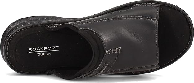 Rockport Men's Darwyn Slide 2 Sandals Color Black II Size 7.5M
