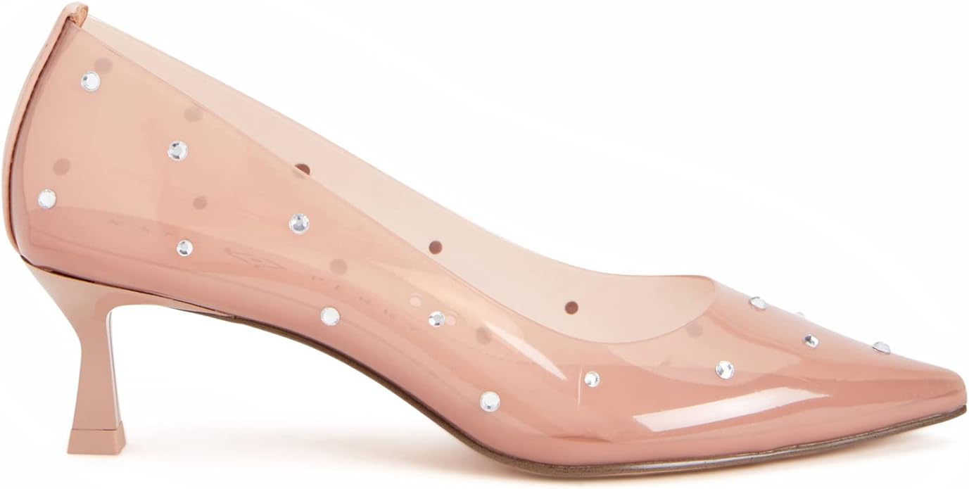 Katy Perry Women's The Golden Studded Pump Color Light Tan Size 8M