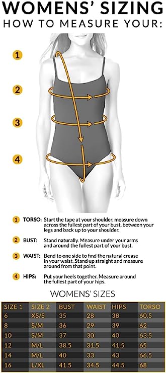 Swim Solutions Women's Printed Tiered Tummy-Control One-Piece Swimsuit Coastal Plates Black Size 12