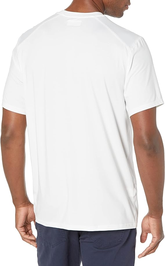 PGA TOUR Men's Short Sleeve Crew Neck Golf Tee Shirt Color Bright White Size S