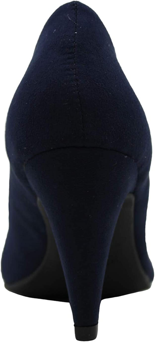 American Rag Women's Felix Closed Toe Classic Pumps Color Navy Size 9W