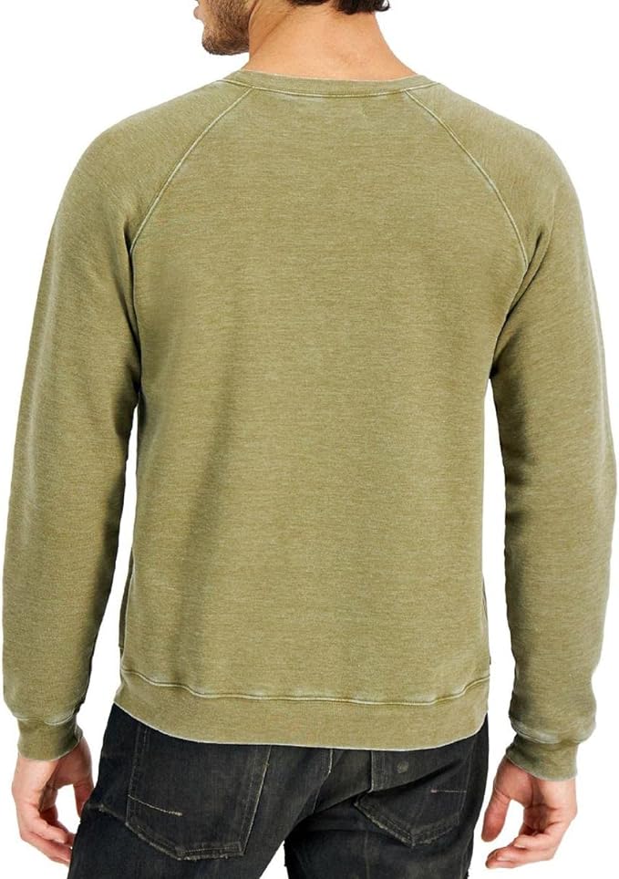 Heroes Motors Men's Wrench Pullover Sweatshirt Color Army Size XL