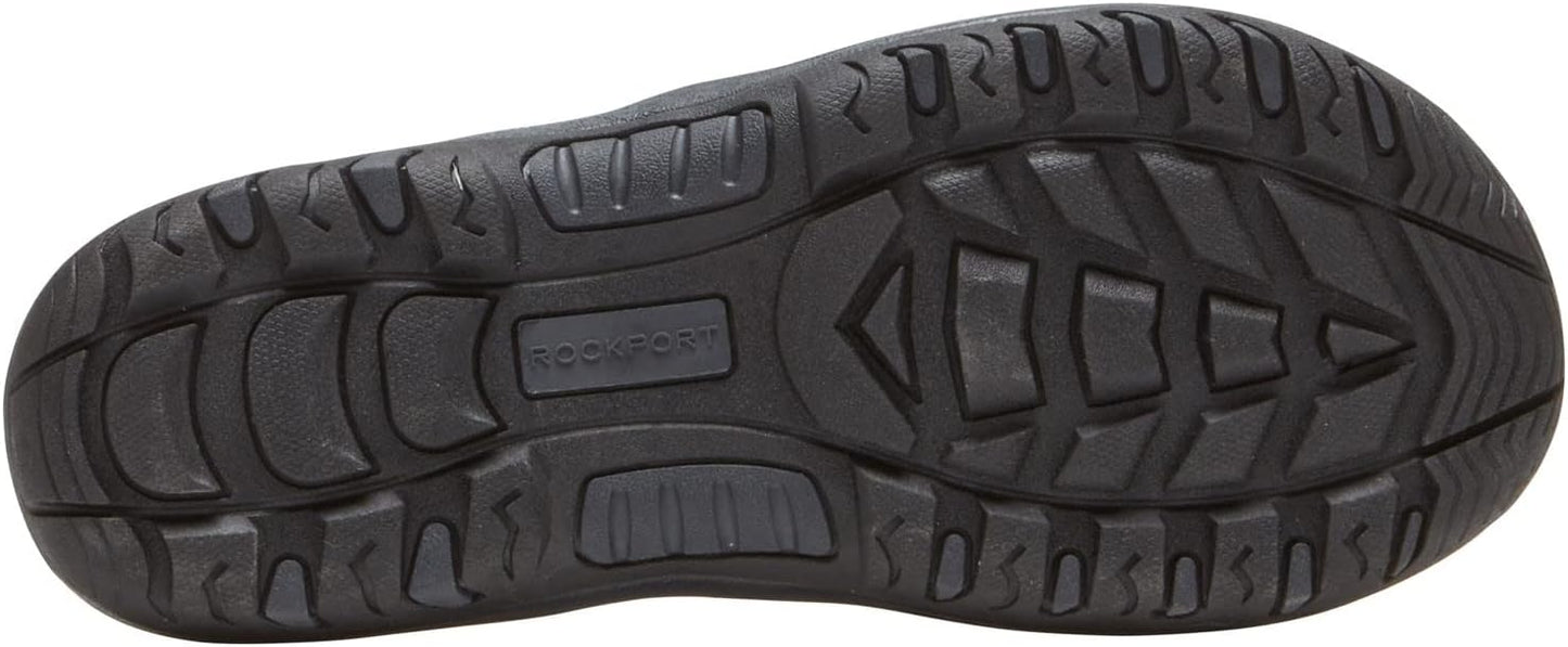 Rockport Men's Hayes Thong Sandals Color Black Size 10.5M