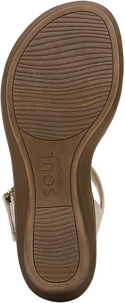 Soul Naturalizer Summer Ankle Strap Summer Sandal Porcelain Faux Nubuck Size 9