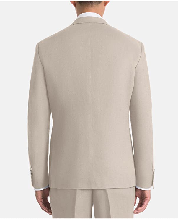 LAUREN RALPH LAUREN Men's Single Breasted Ultraflex Blazer Color Beige Size 41 Regular