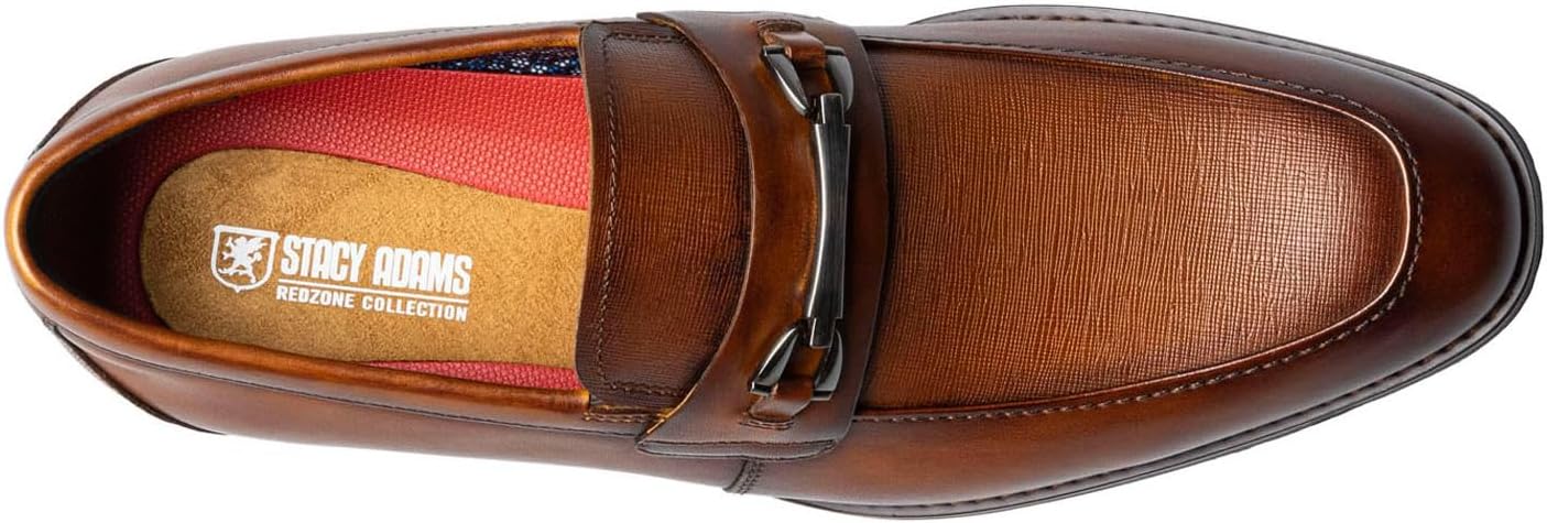 Stacy Adams Men's Kaylor Bit Dress Loafer Cognac Size 9
