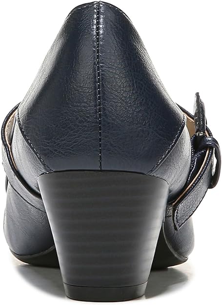 LifeStride Women's Rozz Mary Jane Pumps Color Navy Size 7.5W