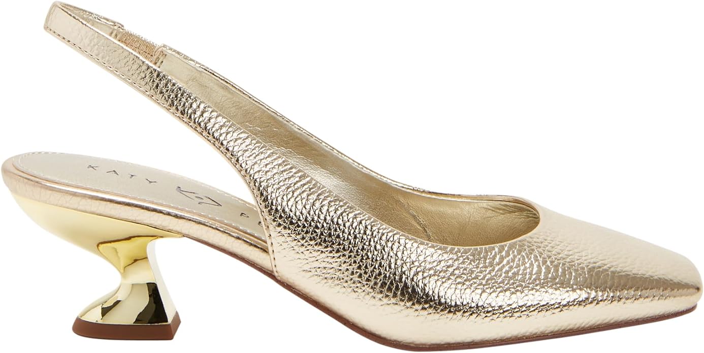 Katy Perry Women's The Laterr Sling Back Pump Color Champagne Size 6.5M