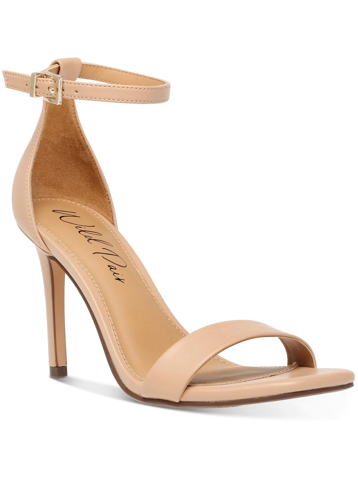 Wild Pair Women's Bethie Two-Piece Dress Sandals Color Nude Size 12M