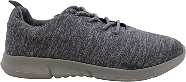 Sugar Gabber Fabric Low-Top Lace-Up Sneakers Color Gray Size 7M