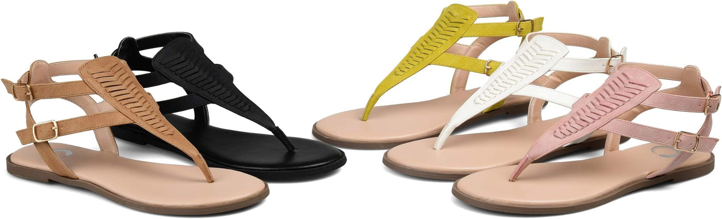 Journee Collection Women's Harmony Sandal Color Pink Size 8.5M