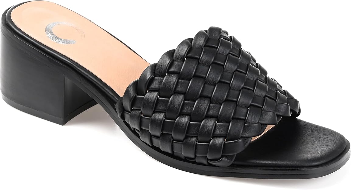 Journee Collection Women's Fylicia Dress Sandals Black Size 9.5