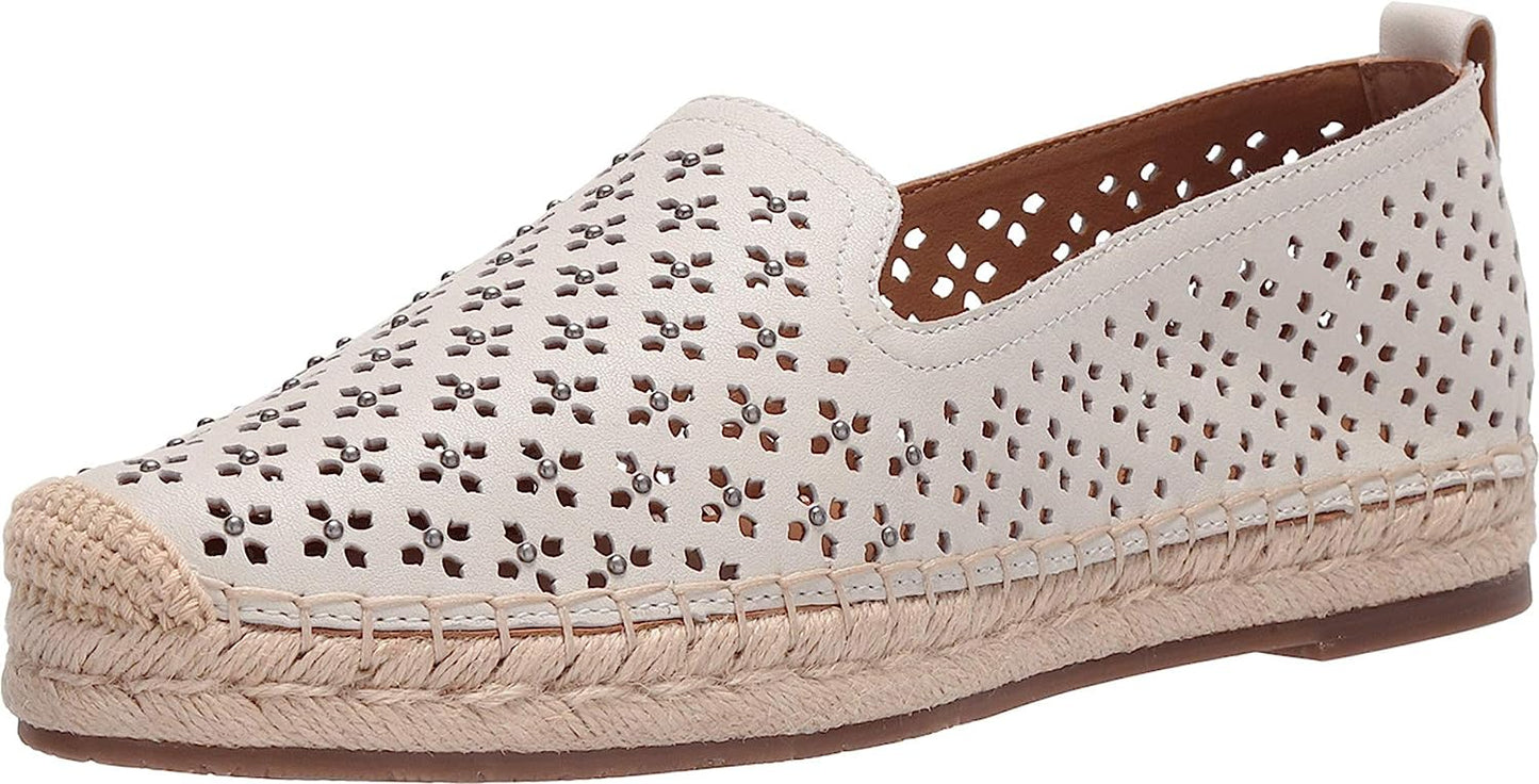 Patricia Nash Elena Espadrille Flats Color White Size 10M