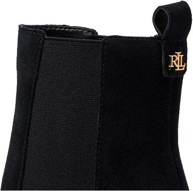 Lauren Ralph Lauren Women's Marianna Pull-On Dress Boots Color Black Size 7.5M