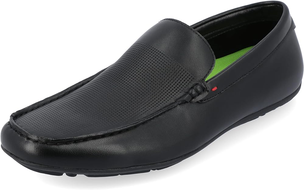 Vance Co. Men's Mitch Driving Loafer Color Black Size 11M